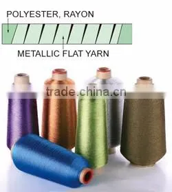 Wholesale of high quality m type metallic yarn