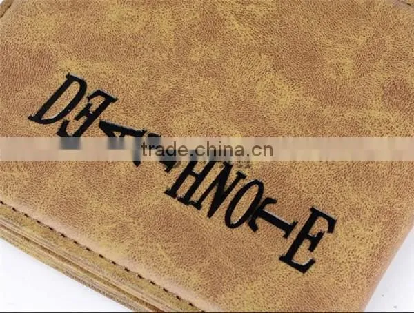 Death Note PU wallet cosplay L purse costume accessory wallet short wallet Hight quality
