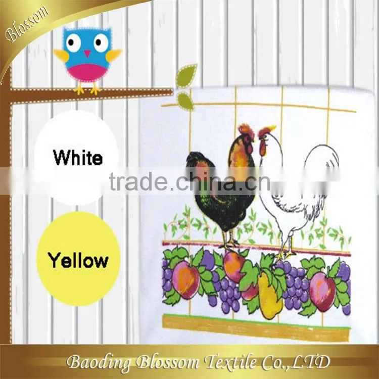 china supplier microfiber standard tea towel size
