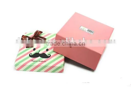 New Fashion Unique Moustache Beard Lovely Paper Gift Box Case Favor Present Set Boxes Gift Wrap