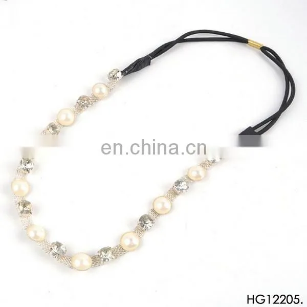 2014 Trend Pearl Crystal Headbands Bridal Hair Accessories
