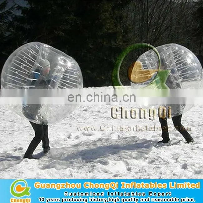 Inflatable soccer bubble ball factory price