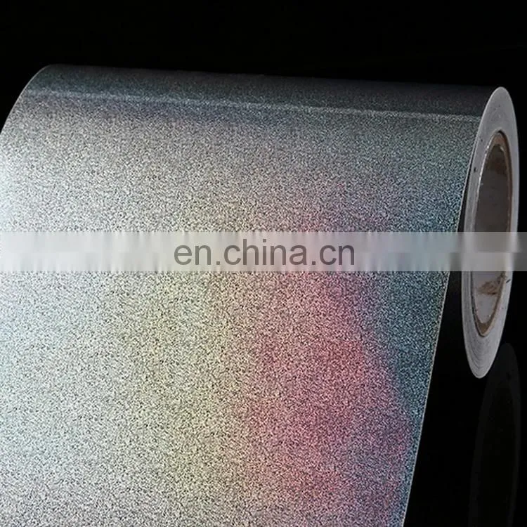 Manufacturers supply pvc laser film for roll sticker/color laser film sticker for wholesale