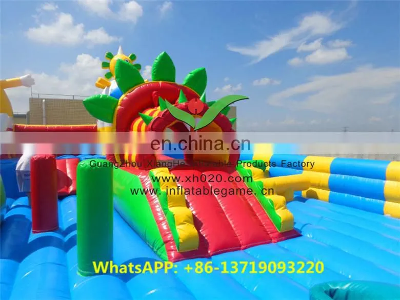 Hot selling commercial inflatable playground rentals toys for kids