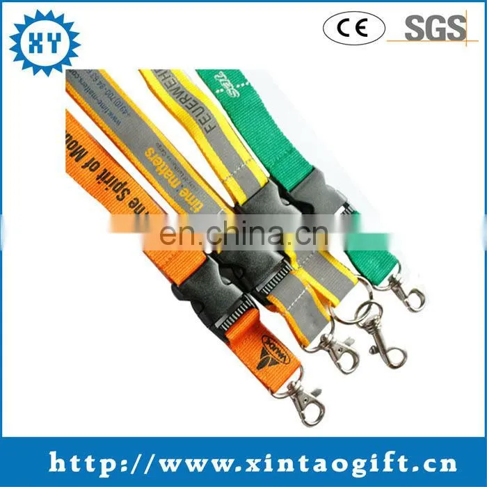 Fashion cute lanyards with safety breakaway buckles