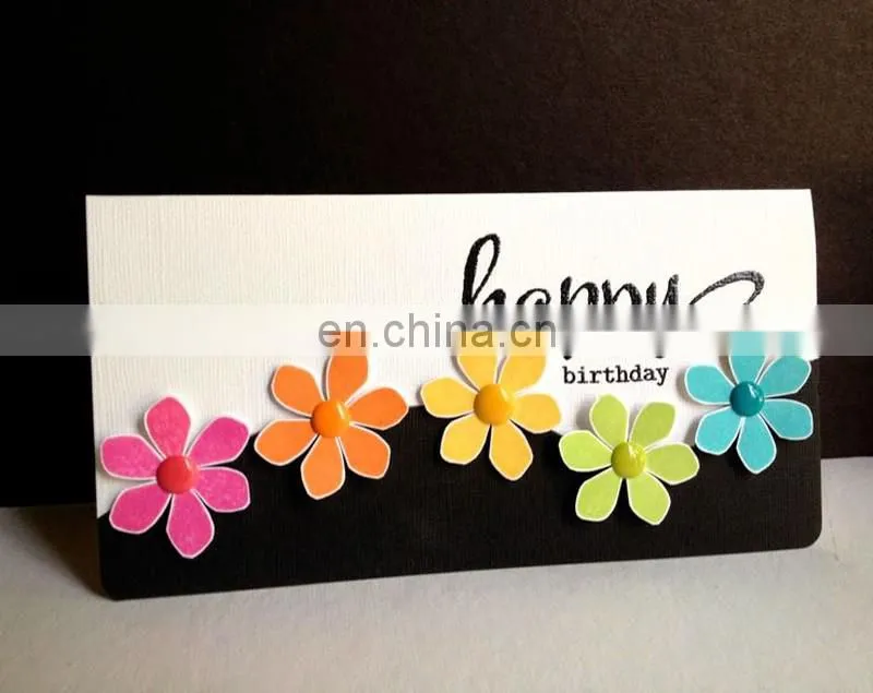 New design collection handmade birthday gretting card