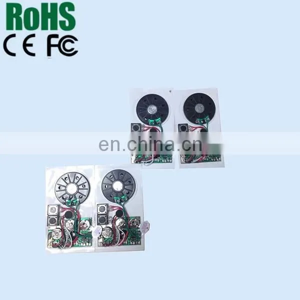 mini microphone voice record with press button for magazines,greeting cards,newspapers etc