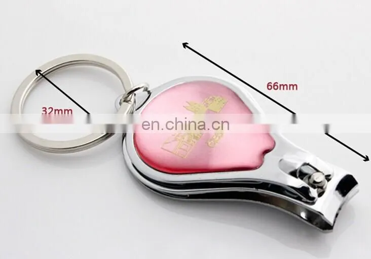 2014 fashion Greece nail clippers keychains Hot sel tourist souvenirs keychain