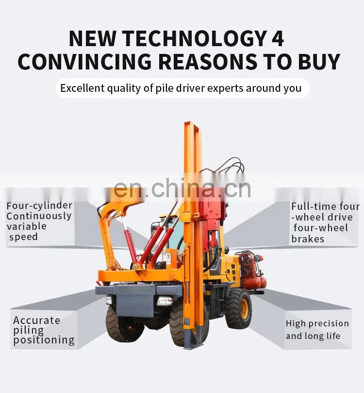pile drilling rig pile driver driving machine in malaysia for sale cheapest price
