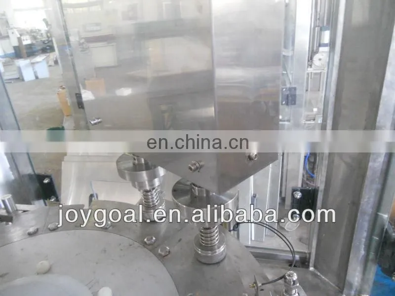 2 heads automatic stand up spout pouch filling and capping machine