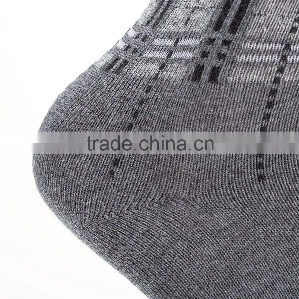 Wholesale men's business work dress cotton socks