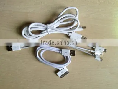 Three in one Multifunction USB Data Cable Fit All the Mobile Phones