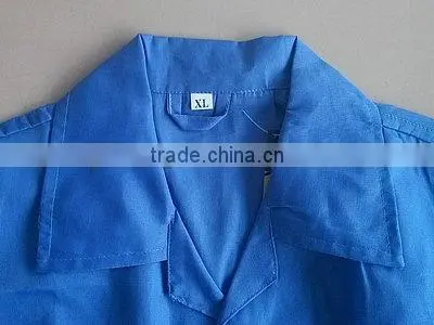 100%cotton one piece type uniform RF025