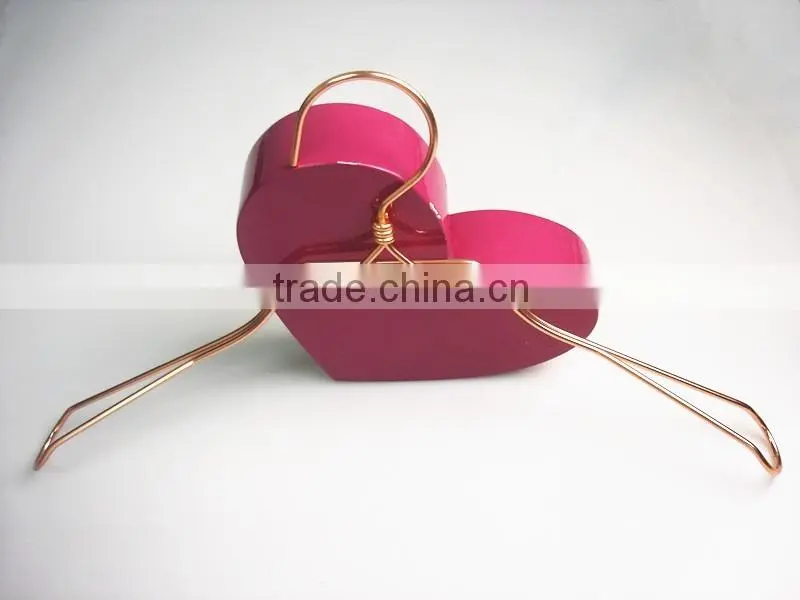 fashion metal wire clothes clips hanger for heavy coat