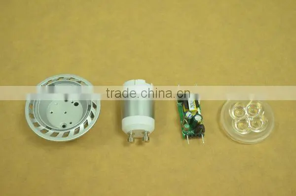 China GU10 led light aluminum heat sink