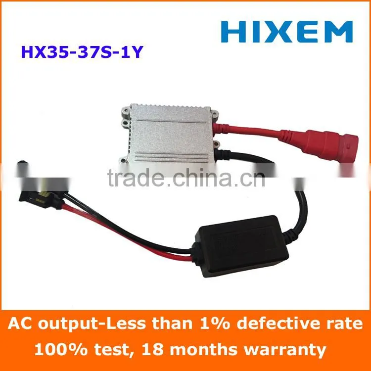 High quality AC slim digital HID ballast, 12V 35W, 18 months warranty, less than 1% defective rate