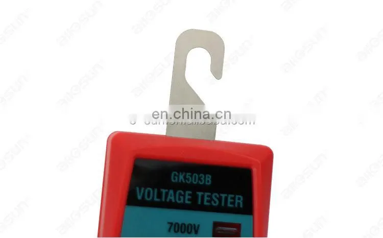 Electric Fence Voltage Tester 600V to 7000V Fence Controllers Neon Lamps No Battery Voltage Detector Pocket Size all-sun GK503B