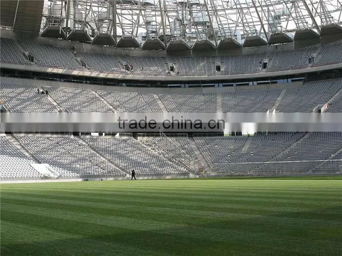 Rapid assembly long span steel structure football stadium