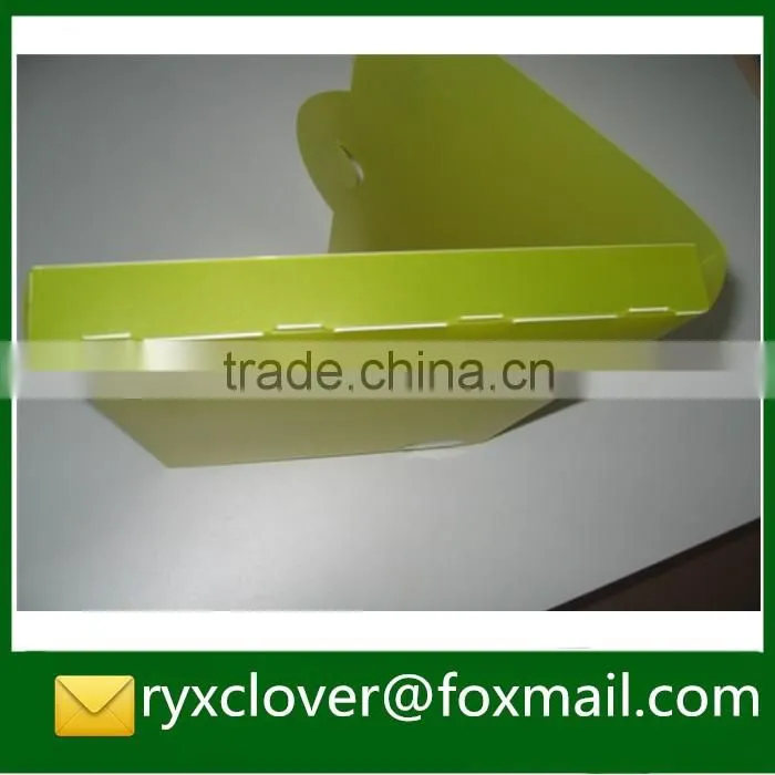 PP office stationery factory a4 size eco pp plastic button file bag