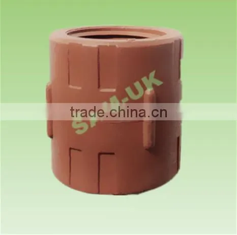 taizhou factory FEMALE ELBOW orange color 1"