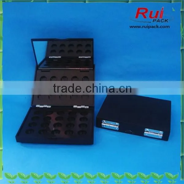 Big selling plastic flip-top cover make up container / BB/CC cream cosmetic make up jar