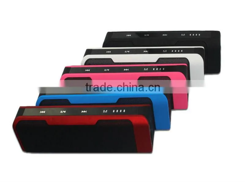2014 New Arrival Bluetooth wireless audio transmission touch screen bluetooth speaker with power bank