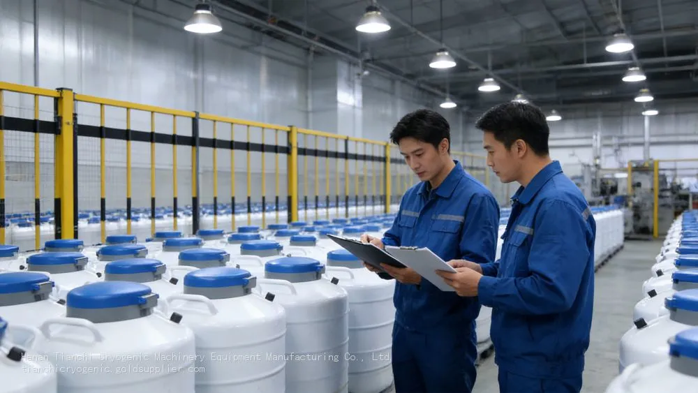 TcCryo liquid nitrogen container factory