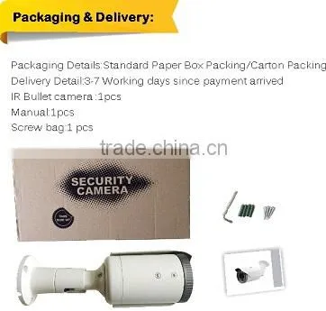 CMOS Camera Module Varifocal 720P Bullet Camera IR Waterproof Night Vision 1.3MP CCTV Camera