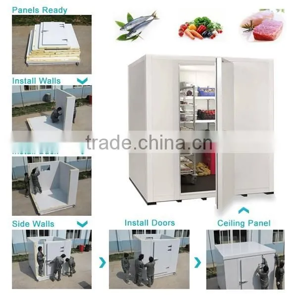Polyurethane sandwich panel for cold storage room