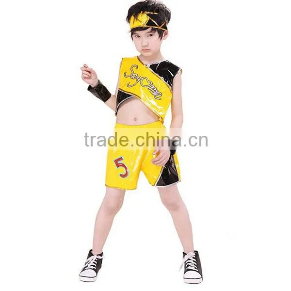Wholesale New jazz Christmas dance costumes for girls and boys group cheerleading uniform