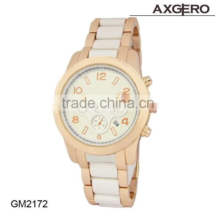 2015 best selling vogue ladies geneva quartz watch stainless steel watch case geneva stainless steel watch