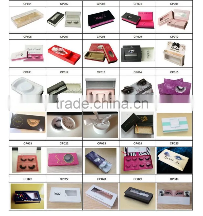 Fashional cosmetic empty packaging box for eyelashes round paper box mink lashes packaging paper tube