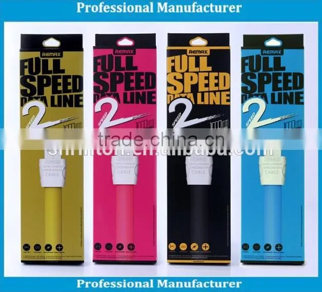 High quality Remax series usb charging data cable