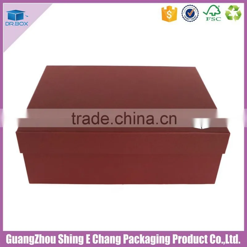 2016 exquisite Die plate corrugated shoe box manufacturer