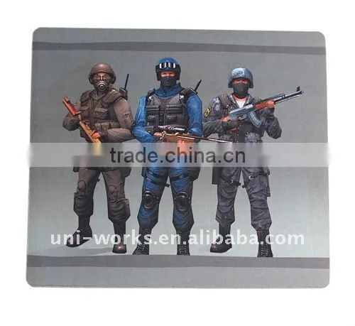 Natural computer game rubber Mouse pad