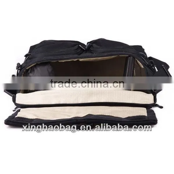 Professional anti-vibration waterproof funky vintage canvas camera bag