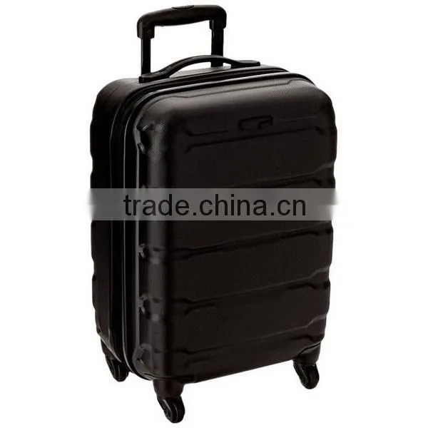 High quality Black Travel Rolling Bag Nylon Luggage Bag