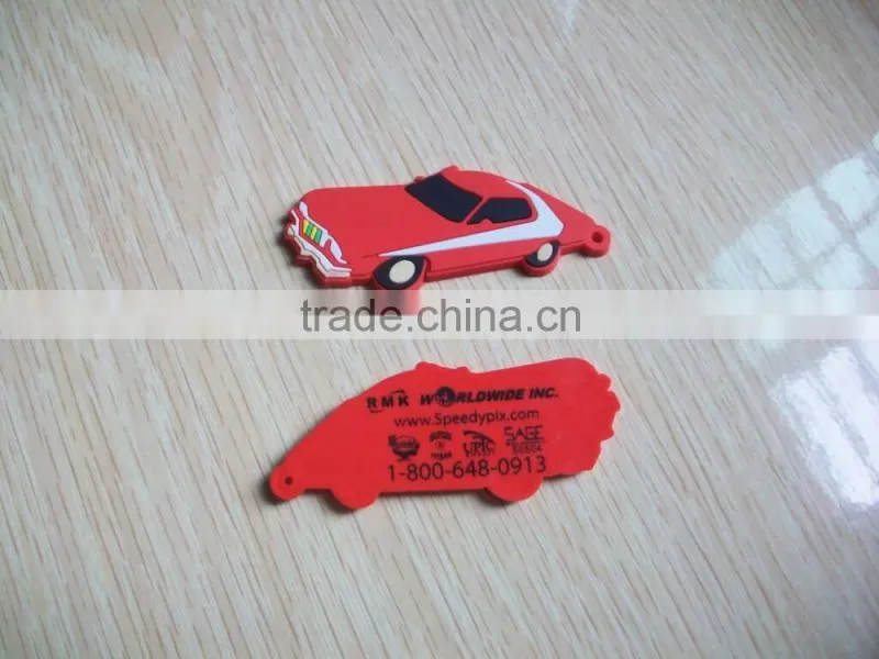 Cheap 2D custom shaped promotional soft PVC keychain in Disney Audit factory