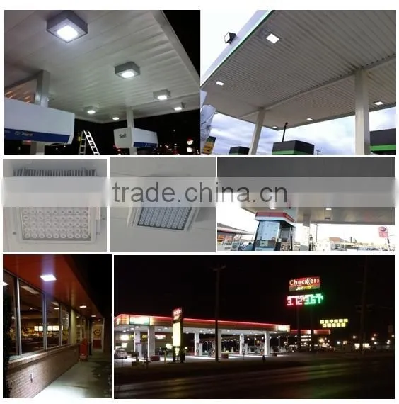 Outdoor Gas Station Lighting 80w Canopy Led IP65 outdoor canopy light