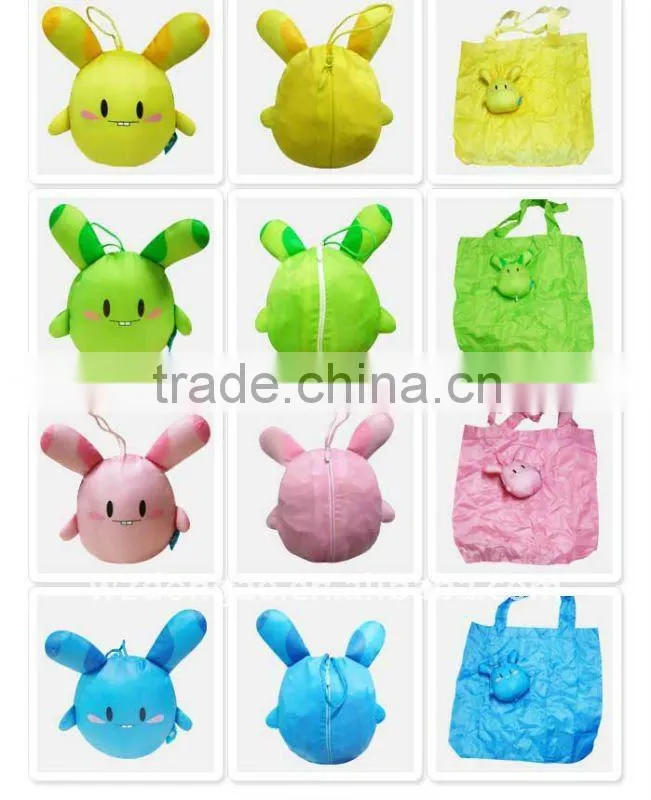 polyester foldable shopping bomb bag