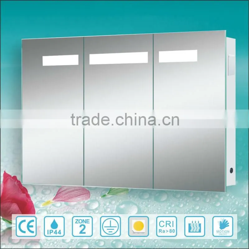 Mirrored Bathroom Cabinet with Light