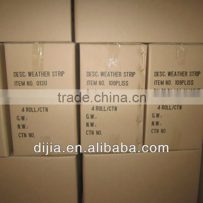 auto weather strip/wool pile/pile weather strip