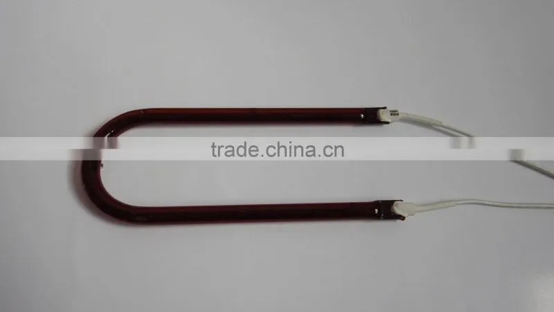 Ruby Quartz Glass Tube,slica quartz,rosy red quartz tube