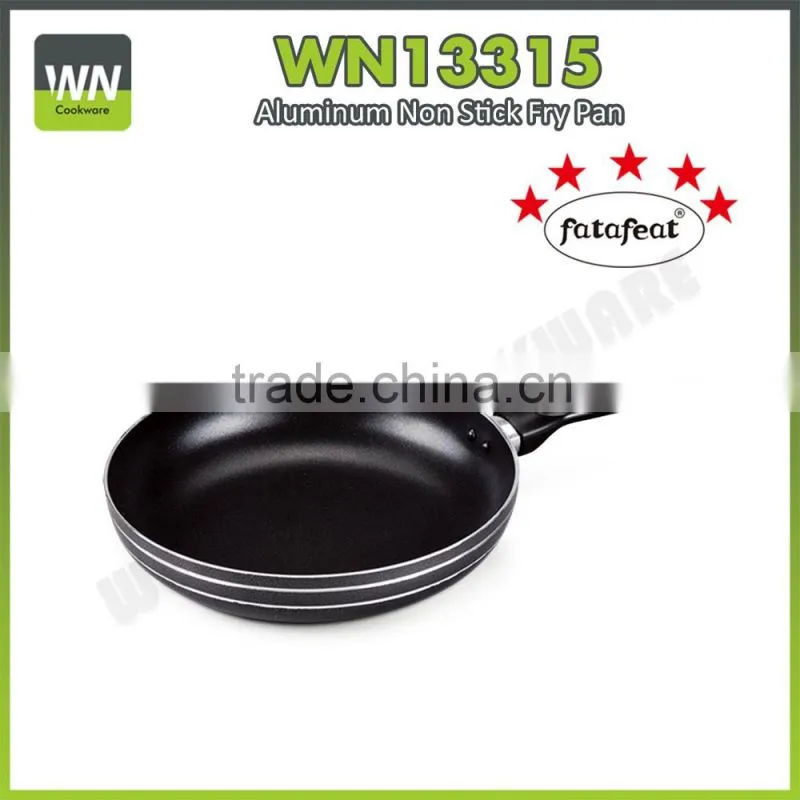 Chinese manufactory frying pan with honey cell dishwasher pan aluminium nonstick frypan with best price