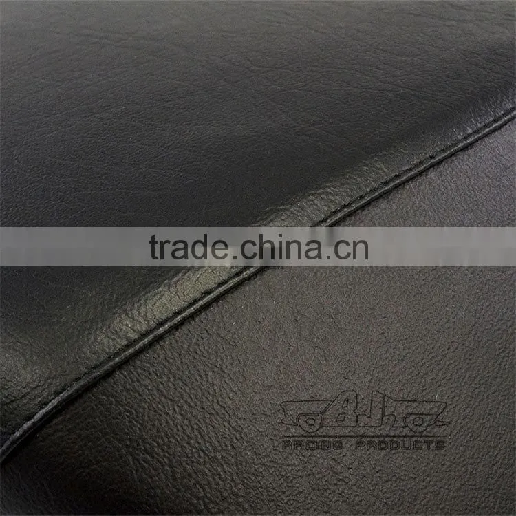 BJ-SC02-390/13 Black Leather Motorcycle Passenger Seat Cover Cushion For KTM DUKE 390 2013 - 2015