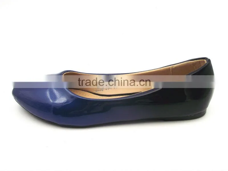 2016 new fashion comfortable gradients flat shoes in stock