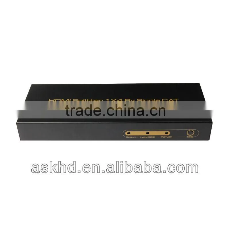 3D Support HDMI Splitter 1X4 By Single CAT up to 60M