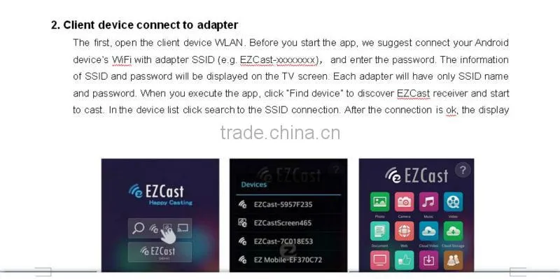 Airbridge WiFi HD Adapter+2 hdmi to hdmi full 1080P