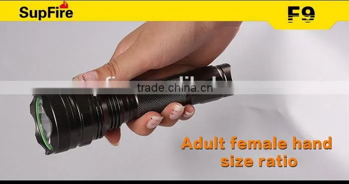 SupFire Using XML-2 T6 flashlight high power led torch light