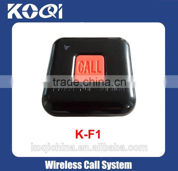 electronic number system for restaurant service push calling button with best factory price